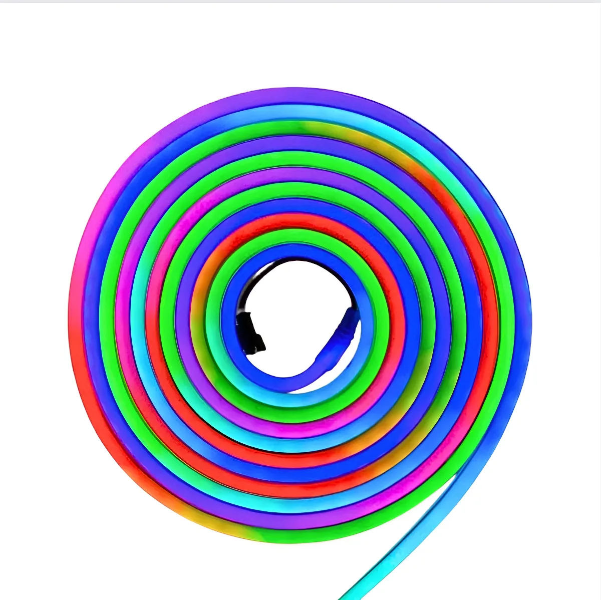 Mangueira Neonflex Digital 5m 12v + Controlador 358 Funções RGB | 12V / 12V