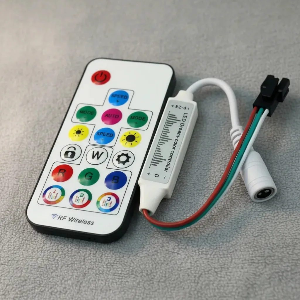 Controlador Central Para Fita Led Digital Ws2811 Ws2812